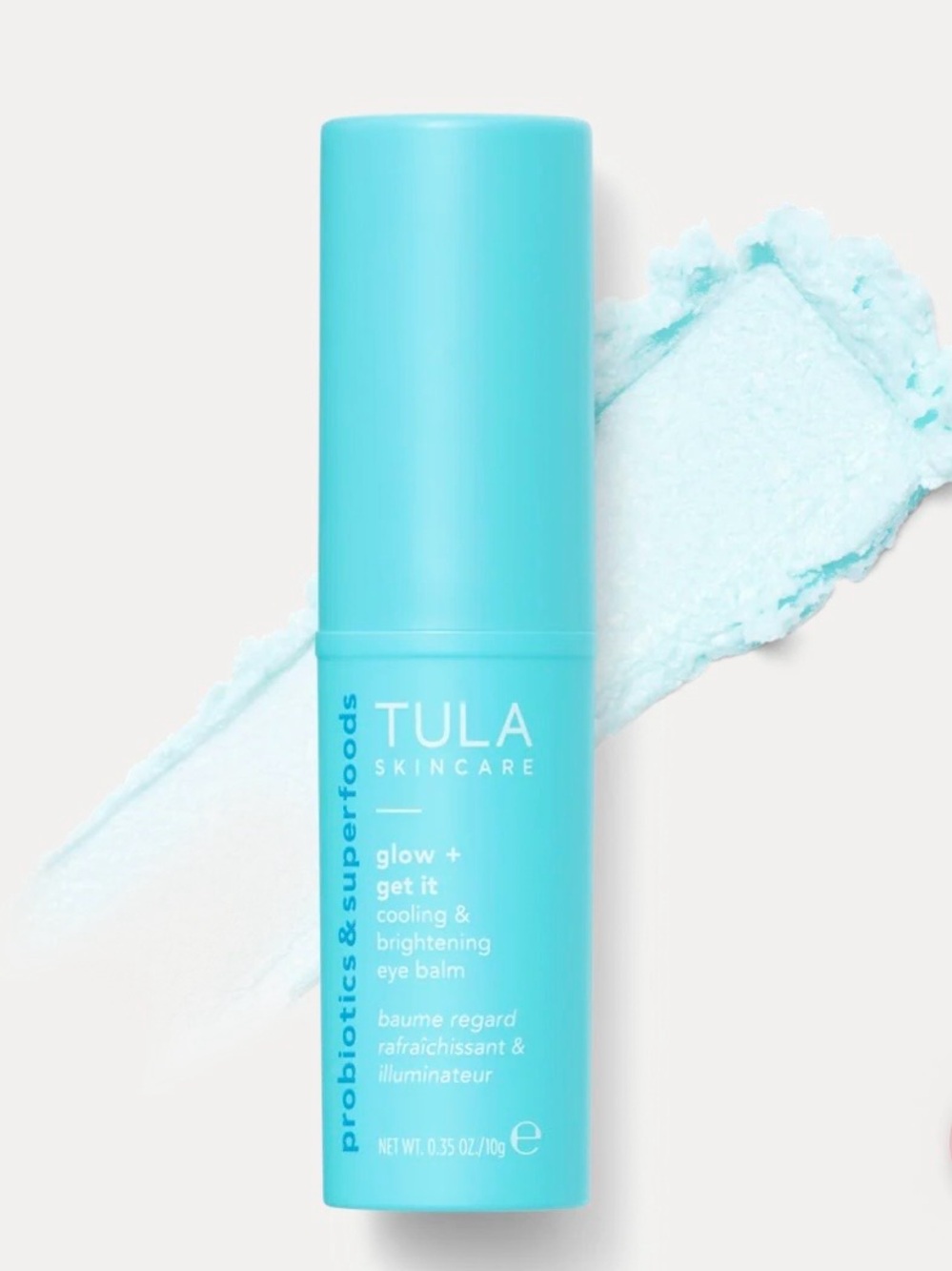 Tula Glow + Get It
cooling & brightening eye balm Eye Balm